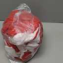 Christmas Chair Covers, Hat Chair Back Covers for Xmas Holiday Chair Covers Set of 6, Stretch Parsons Chair Slipcovers Removable Washable kitchen for Home Hotel Banquet Holiday Decoration 6Pcs (Red)