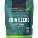 Viva Naturals Organic Chia Seeds, 2 lb, 32 Oz Plant-Based Omega-3 and Vegan Protein, Gluten Free & Non-GMO, Perfect for Smoothies, Salads & Chia Pudding (EXP 09/05/27)