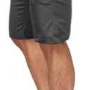 HUNGSON Mens Slim Fit Shorts Stretch Chino Short Pants(Darkgrey,38)