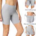 wirarpa Women's Cotton Boy Shorts Underwear Anti Chafing Soft Biker Short Plus Boy Shorts Panties 4 Pack (M)