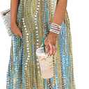 CHUNTIANRAN Maxi Dresses for Women Summer Outfits Boho Beach Long Dresses Casual Sundresses Resort Wear for Women 2026, Large