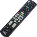 PERFASCIN PN-1LC Replacement Infrared Universal Remote Control for Panasonic PN-15-EL LCD 3D 4K LED TV N2QAYB000322 N2QAYB000323 N2QAYB000485 N2QAYB000486 N2QAYB000570 N2QAYB000779