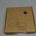 SZMP Solar Fountain Pump Upgraded 100% Glass Panel, 3.5W Solar Powered Fountain Built-in 2000 Battery with 7 Nozzle & 4 Fixer, Solar Fountain for Bird Bath, Pond, Fish Tank, Outdoor (Colorful)