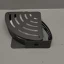 VOLPONE Corner Shower Caddy Suction Cup Shower Shelf Corner No Drilling Bathroom Shower Organizer Storage Rack Adhesive with Towel Bar Hooks (2-Pack, Matte Gray)