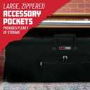 Gator Cases GKB Series Slim 61-Note Padded Keyboard Gig Bag, (GKB-61-SLIM)
