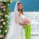 12Pcs 24 Inch Green Natural Dried Amaranthus Hanging Flowers, 100% Pure Preserved, Amaranthus Artificial Flower for Wedding Arch, Floral Garland, Bouquet, Wall Home Decoration