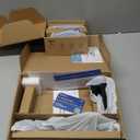 Veise VE017-D Smart Fingerprint Front Door Lock Set, App Control, 8-in-1 Keyless Entry Deadbolt with Lever Handle, Touchscreen Keypad, IP55 Weatherproof, Auto Lock, Easy Install, Matte Black