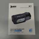 WUBEN E7 EDC Flashlight, 1800 Rechargeable Lumens Mini Flashlight, Super Bright Small Flashlight, 6 Modes IP68 Built-in Waterproof Handheld Flash Light for Emergencies Camping Hiking (Medium White)