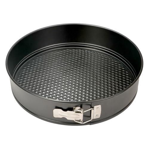 UWILLION Spring Form Cake Pans 12 Inch Springform Pan Nonstick Round Cheesecake Pan Carbon Steel Large Baking Mold Cake Tin for Christmas Birthday