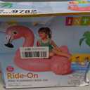 Intex Flamingo Inflatable Ride-On, 70" X 53", For Ages 3+, Pink
