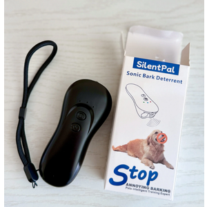 Dog Bark Deterrent Device,Anti-Barking Device,Up to 15Ft Long Range & Rechargeable Bark Control,Stop Barking Dog Devices,Safe for Dogs Training,Indoor & Outdoor 