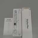 Stylus Pen for iPad 6th-11th Generation-2X Fast Charge Active Pencil Compatible with 2018-2025 Apple iPad Pro 11"/12.9"/M4, iPad Air 3/4/5/M2/M3,iPad mini 5/6 Gen-White