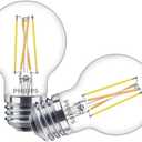 Philips 573295-3.5G16.5/PER/UD/CL/G/E26/WGD 6/2PF T20 Globe Style Antique Filament LED Light Bulb