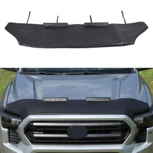 Daeiclru Hood Bra Cover Protector Car Hood Cover Compatible with Toyota Tacoma 2024 2025+, Black Front Cover Mask, Bonnet Bra 4th Gen Tacoma Accessories