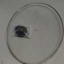 Oval 8 Quart Slow Cooker Glass Lid Fit for Crock Pot 8 Q Slow Cooker and Fit for Hamilton Beach 8q Glass Pot Lid, Slow Cooker Pot Lid Replacement Part, 1 Pack