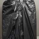 Curved Dog Stairs Ramp for High Beds 19.7" H, 4-Step Dog Steps for Small Dogs and Cats, Removable and Washable Pet Stairs for High Bed Climbing, Non-Slip Balanced Pet Step Indoor, Deep Grey