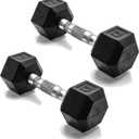 CAP Barbell Coated Dumbbell Weight | Multiple Options Pairs & Sets (8 lb - Pair)