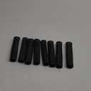 8Pcs 2500 Degree Spark Plug Wire Boots Heat Shield Protector Sleeve Cover Compatible with SBC BBC 350 454,6 Inch, Black