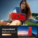 IKAZZ for Galaxy S25 Plus Case,Military Grade Shockproof Heavy Duty Protective Phone Cover Pass 16ft Drop Test with Magnetic Kickstand Car Mount Holder Red