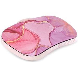 Lap Laptop Desk - Portable, Fits up to 15.6 inch Laptop, with Pillow Cushion, Media Slot, Anti-Slip Ledge, Ergonomic Cushion