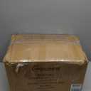 Simpli-Magic Heavy Duty Padded Moving Blankets 72" x 40" 12 Pack Packing Blankets, Furniture Covers for Moving, Black/Orange 