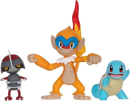 JAZ Pokemon Battle Figure 3 Pack