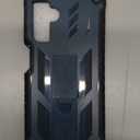 SOiOS for Samsung Galaxy A13 5G Case: TPU Soft Shock Proof Protection | Matte Textured Design Shell - Heavy Duty Military Grade Rugged Cell Phone Protective Cover with Kickstand for A13 5G (Blue)