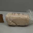 EMME Cotton Throw Blanket for Couch Soft Muslin Blankets 50"x60" Lightweight Breathable Blanket Light Tan All Season Gauze Blanket