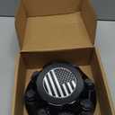 OEM 8 Lugs Black Wheel Center Cap Fit for Silverado Avalanche Suburban Express Sierra Yukon Savana 1500 2500 3500 16" Rim Van & Truck Hub Cover OEM Replacement 15039489, 15039488, 9597169, 9597170