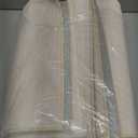 5x7 Washable Rugs Non Slip Minimalist Area Rug for Bedroom Soft Low Pile Solid Color Large Bedroom Throw Carpet Stain Resistant Classic Neutral Area Rug Plain Boho Rugs for Kitchen Nursery, Ivory