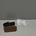 Lcbestbro Reading Glasses for Men, 1.25 Blue Light Blocking Reading Glasses Metal Readers (3 Pack(/Black/Brown))