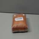 CaliTime Throw Pillow Cases Pack of 2 Marbling Jacquard Solid Dyed Super Soft Chenille Cushion Covers for Couch Sofa Home Farmhouse Decoration 18 X 18 Inches Burnt Orange