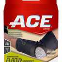 ACE Compression Elbow Support, Large/X-Large, Black, 1/Pack