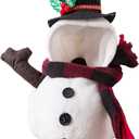 Dog Walking Snowman Costume Cat Christmas Outfit Santa Claus Pet Clothes Dog Xmas Costume Pet Holiday Apparel (Large, Snowman)