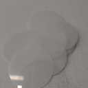 10 Pieces Clear Circle Acrylic Sheet Round Plexiglass Disc Blank Circle Plastic Blank Disc Ornaments for Halloween Christmas Ornament DIY Craft Transparent Cake Holders Coasters(6 Inches)