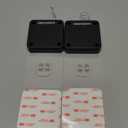 SHIMIDO Upgraded Retractable Automatic Door Closer  ToolFree Installation, Powerful 3.5lb Pull Shuts Doors Completely  Compact Universal Fit for Screen, Sliding & Almost All Doors（2 Pack Black）