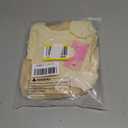 Girls Casual Tulle Tutu Dress Baby Toddler Ruffle Sleeves Bow Princess Party Dresses (6 Years, Apricot)