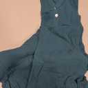 Dress with Buttons, Teal Blue, L 