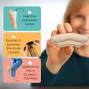 Walkize Metatarsal Pads Women | Heel Inserts for Women | Ball of Foot Cushions (2 Pairs Foot Pads) All Day Pain Relief and Comfort One Size Fits Shoe Inserts (Heel Grip Beige, 2 Pairs)