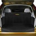 Goodyear Water Resistant SUV Cargo Cover  Heavy-Duty Trunk Protector for Dogs, Durable Liner with Side Walls, Pet Mat, Trunk Cover for SUV and Car, Car Accessories