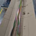 2 Pack 59" - 100" Adjustable House Floor Wall Jack Post Pole Rod Fit for Leveling Framing Basement Crawlspace Beam Roof Stair Ceiling