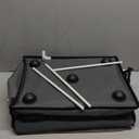 Outdoor Heated Cat House in Winter,Extremely Insulated & Weatherproof,Feral Cat Shelter with Waterproof Eaves & Escape Door for Outside Stray Barn Cat(Dark Grey,16.9"x12.7"x13.6")