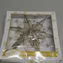 Kurt Adler 10-Light 6-Point Capiz Star Treetop with Scroll Design