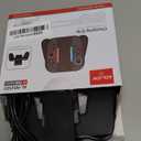 TanReginal Charging Grip for Nintendoo Switch 2 J0yCon, Comfort Grip for NSwitch2 Controllers J0yCon 2 Magnetic Connection，Charge While Playing，Comfortable Grip