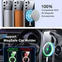 [NO.1 Magnetic] for Samsung Galaxy S22 Plus Case with MagSafe [Anti-Yellowing][Slim Fit][Military Grade Drop Tested]Transparent Slim Case Soft Silicone Bumper for Samsung Galaxy S22+ Case,Clear