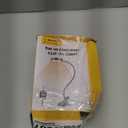 Glocusent 5W Clip on Light, 36LED Eye Caring Reading Light for Bed, 3 Colors & 5 Brightness Clip on Lamp with Adapter, Perfect Reading Light for Bed with Clamp/Bunk Bed/Headboard/Table/Desk (Black)