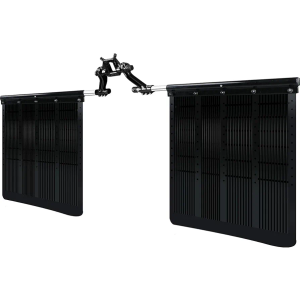 2.5" Hitch Mudflap System 00108 fit for Most Trucks, Pickups, and SUV, Adjustable and Removable