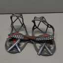 Yaktrax Run Traction Cleats for Running on Snow and Ice (Large, Gray/Red)