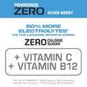 POWERADE ZERO Sugar Sports Drink, Mixed Berry Electrolytes, 20 Oz (8 Pk) (EXP 06/01/27)