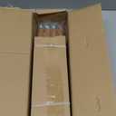 Boho Wood Curtain Rods for Windows 48 to 84 inch 1" Diameter Adjustable Heavy Duty Window Curtain Rod with Decorative Wooden Grain Finials Drapery Rods for Living Room Bedroom Kitchen Farmhouse,wood grain, 16"-88"-1Pack